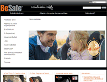 Tablet Screenshot of besafe.com.pl