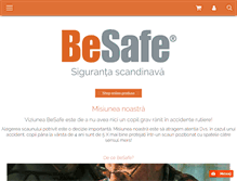 Tablet Screenshot of besafe.ro